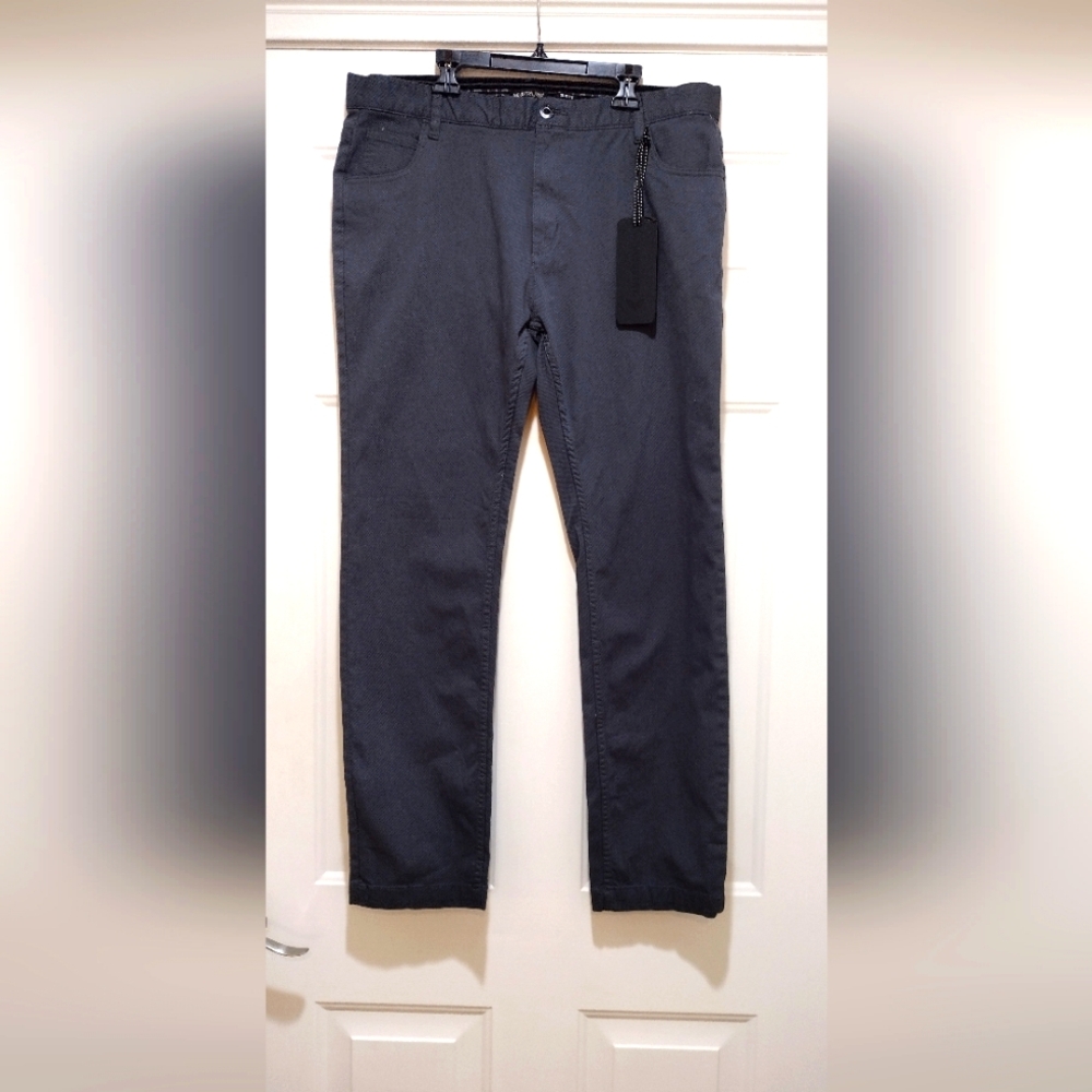 NWT Industry Republic Pants Straight Leg Gray Size 34 x 30 Slim Fit
